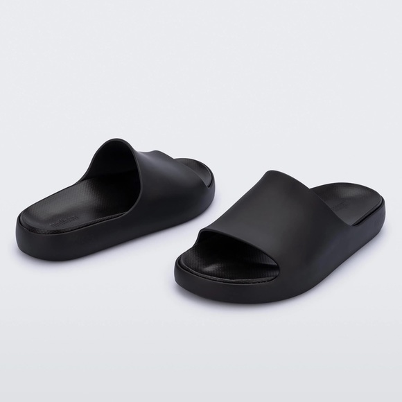 Mini Melissa Black Cloud Slide - Picture 2 of 4